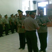 Kapolresta Bandung Barat Pindah Tongkat Komando